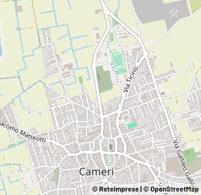 Mappa Via Baracca, 28062 Cameri NO, Italia (0.25385)