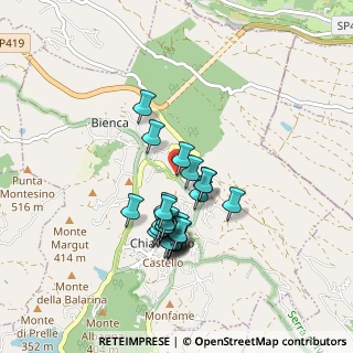 Mappa Via Andrate, 10010 Chiaverano TO, Italia (0.74)