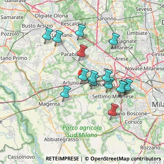 Mappa Via S. Francesco D'Assisi, 20010 Arluno MI, Italia (6.648)