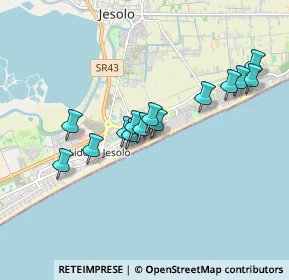 Mappa Via Dante Alighieri Secondo Accesso al Mare, 30016 Lido di Jesolo VE, Italia (1.53286)