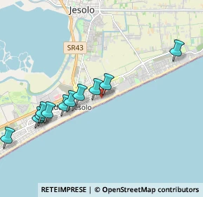 Mappa Via Dante Alighieri Secondo Accesso al Mare, 30016 Lido di Jesolo VE, Italia (2.02)