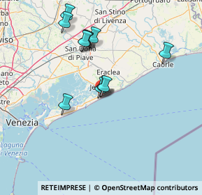 Mappa Piazza Francesco de Santis Num, 30016 Lido di Jesolo VE, Italia (13.09273)