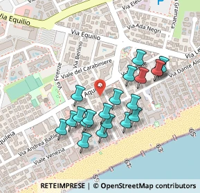 Mappa Piazza Francesco de Santis Num, 30016 Lido di Jesolo VE, Italia (0.2065)