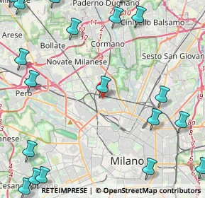 Mappa Via Privata Simone Schiaffino, 20158 Milano MI, Italia (6.84)