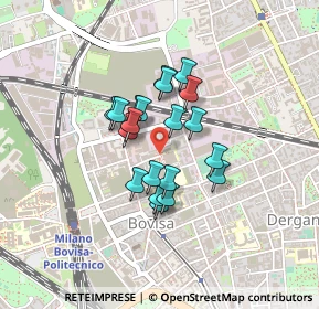 Mappa Via Privata Simone Schiaffino, 20158 Milano MI, Italia (0.296)