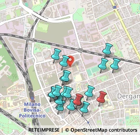 Mappa Via Privata Simone Schiaffino, 20158 Milano MI, Italia (0.5)