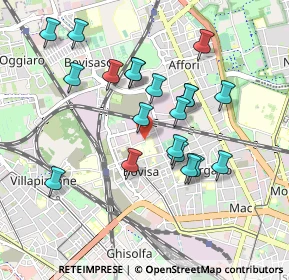 Mappa Via Privata Simone Schiaffino, 20158 Milano MI, Italia (0.8625)