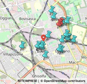 Mappa Via Privata Simone Schiaffino, 20158 Milano MI, Italia (0.8515)