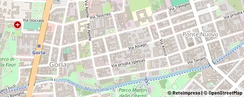 Mappa Milano