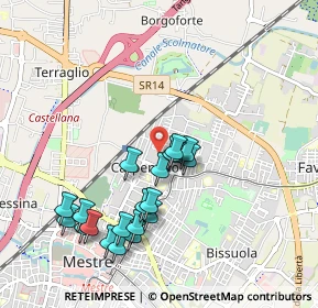 Mappa Via Vallon, 30174 Mestre VE, Italia (0.946)