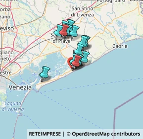 Mappa Via B. Cristofori, 30016 Jesolo VE, Italia (9.064)