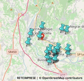 Mappa Via Busa, 37015 Sant'Ambrogio di Valpolicella VR, Italia (3.633)