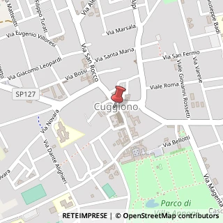 Mappa Piazza San Giorgio, 12, 20012 Cuggiono, Milano (Lombardia)