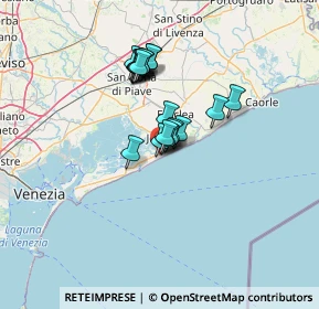 Mappa Viale del Marinaio, 30016 Jesolo VE, Italia (9.5275)