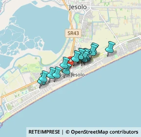 Mappa Viale del Marinaio, 30016 Jesolo VE, Italia (0.96176)