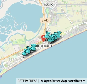 Mappa Viale del Marinaio, 30016 Jesolo VE, Italia (1.18)