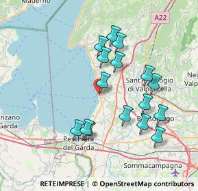 Mappa Piazzetta Cordonega, 37017 Lazise VR, Italia (7.05938)