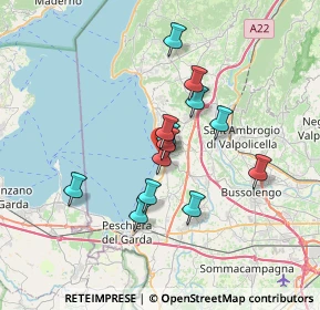 Mappa Piazzetta Cordonega, 37017 Lazise VR, Italia (5.37308)