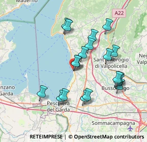 Mappa Piazzetta Cordonega, 37017 Lazise VR, Italia (7.07842)