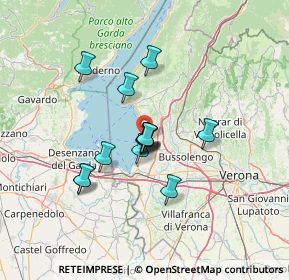 Mappa Piazza Aleardo Gafforini, 37017 Lazise VR, Italia (9.95643)