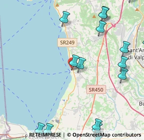 Mappa Piazza Aleardo Gafforini, 37017 Lazise VR, Italia (6.513)