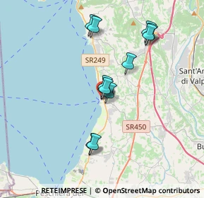 Mappa Piazza Aleardo Gafforini, 37017 Lazise VR, Italia (3.1025)