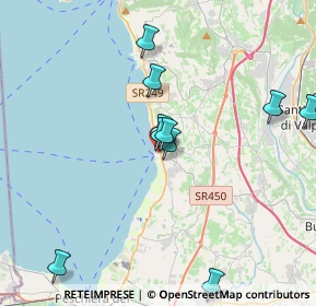 Mappa Piazza Aleardo Gafforini, 37017 Lazise VR, Italia (4.535)