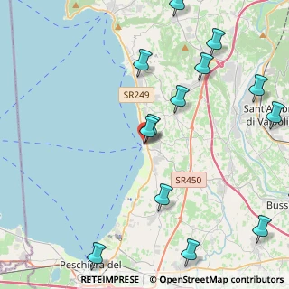 Mappa Via Beccherie, 37017 Lazise VR, Italia (5.61929)