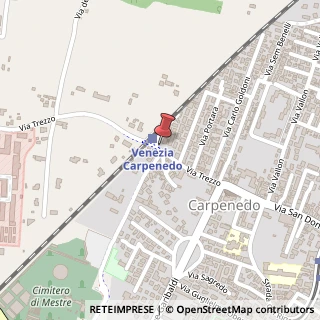 Mappa Via Trezzo di Carpenedo, 34, 30174 Venezia, Venezia (Veneto)
