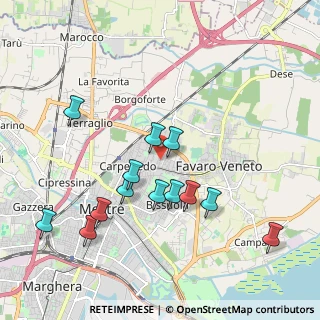 Mappa Via delle Marmarole, 30174 Venezia VE, Italia (1.97)