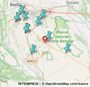 Mappa Via XXV Aprile, 13871 Verrone BI, Italia (4.25909)