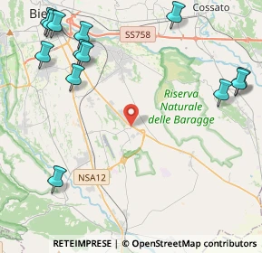 Mappa Via XXV Aprile, 13871 Verrone BI, Italia (5.94308)