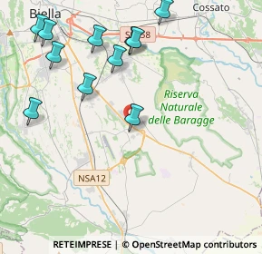 Mappa Via XXV Aprile, 13871 Verrone BI, Italia (4.80364)