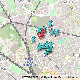 Mappa Via Giovanni Durando, 20158 Milano MI, Italia (0.2955)