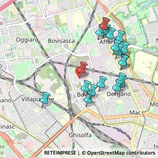 Mappa Via Giovanni Durando, 20158 Milano MI, Italia (1.043)