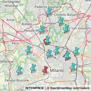 Mappa Via Giovanni Durando, 20158 Milano MI, Italia (4.464)