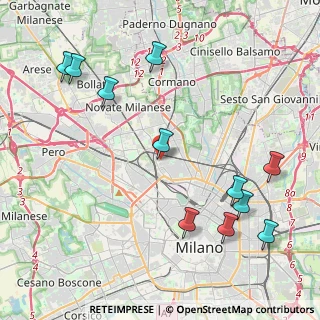 Mappa Via Privata Giovanni Durando, 20100 Milano MI, Italia (5.01091)