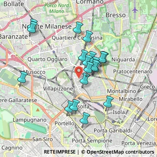 Mappa Via Privata Giovanni Durando, 20100 Milano MI, Italia (1.67263)