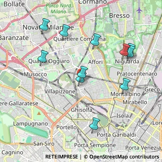 Mappa Via Giovanni Durando, 20158 Milano MI, Italia (2.08545)