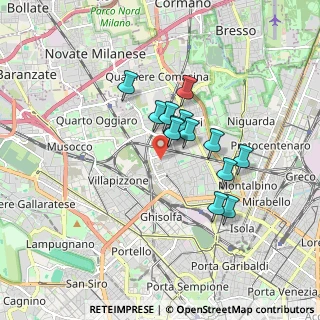 Mappa Via Privata Giovanni Durando, 20100 Milano MI, Italia (1.29846)