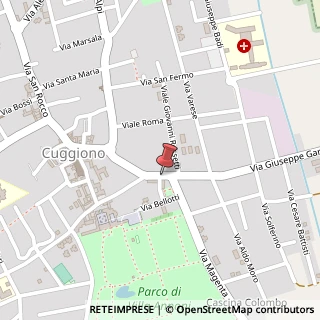 Mappa Piazza San Maurizio, 14, 20012 Cuggiono, Milano (Lombardia)