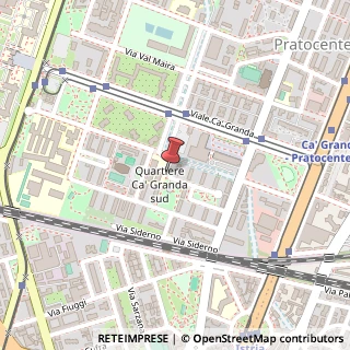 Mappa Via Val Cismon, 9, 20162 Milano, Milano (Lombardia)