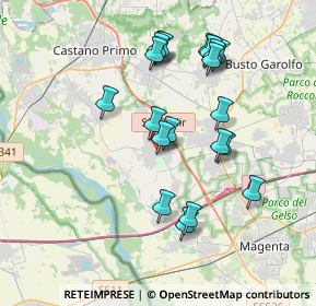 Mappa Vicolo Assunta, 20012 Cuggiono MI, Italia (3.5345)