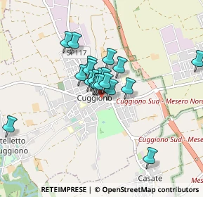 Mappa Vicolo Assunta, 20012 Cuggiono MI, Italia (0.5945)