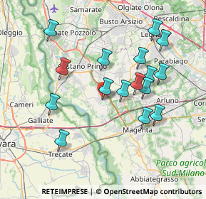 Mappa Vicolo Assunta, 20012 Cuggiono MI, Italia (7.2525)