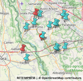 Mappa Vicolo Assunta, 20012 Cuggiono MI, Italia (7.44533)