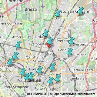 Mappa Via Diodoro Siculo, 20125 Milano MI, Italia (2.77647)