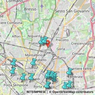Mappa Via Diodoro Siculo, 20125 Milano MI, Italia (3.15941)