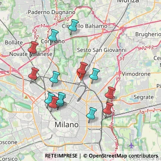Mappa Via Diodoro Siculo, 20125 Milano MI, Italia (4.00143)