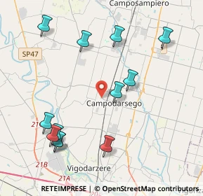 Mappa Via Moretta, 35011 Campodarsego PD, Italia (4.56583)